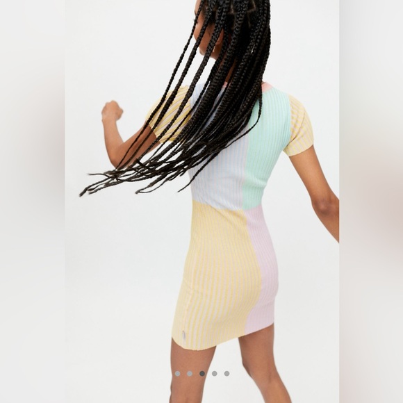 The Ragged Priest Ribbed Mini Dress - Picture 5 of 13